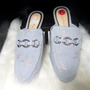 Rampage Denim Mules